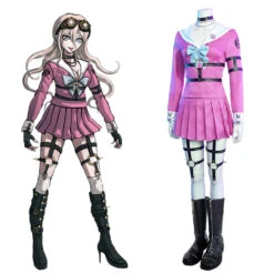 Danganronpa V3 Killing Harmony Miu Iruma Cosplay Costume Robe Halloween Carnaval