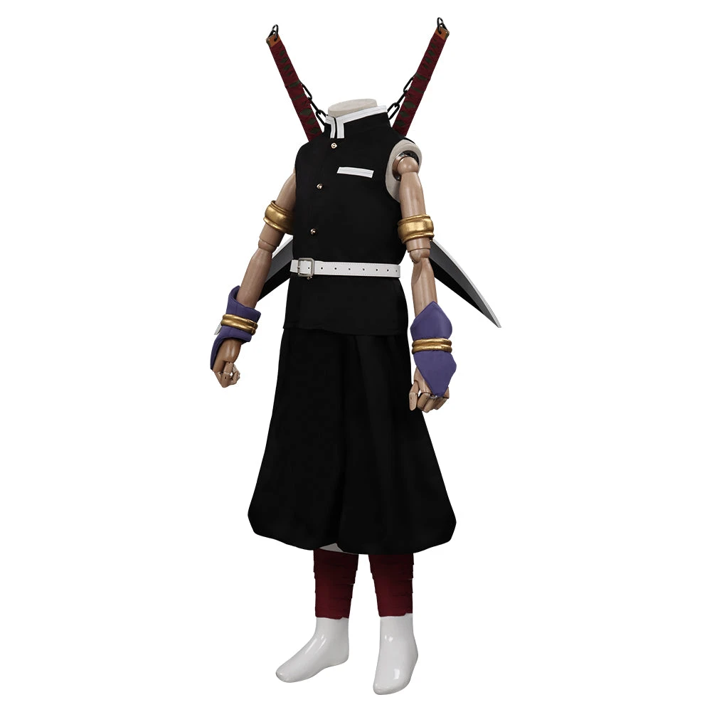 Demon Slayer Les Rôdeurs De La Nuit Kimetsu No Yaiba Enfant Uzui Tengen Cosplay Costume 6 Demon Slayer Les Rôdeurs De La Nuit Kimetsu No Yaiba Enfant Uzui Tengen Cosplay Costume – Image 4