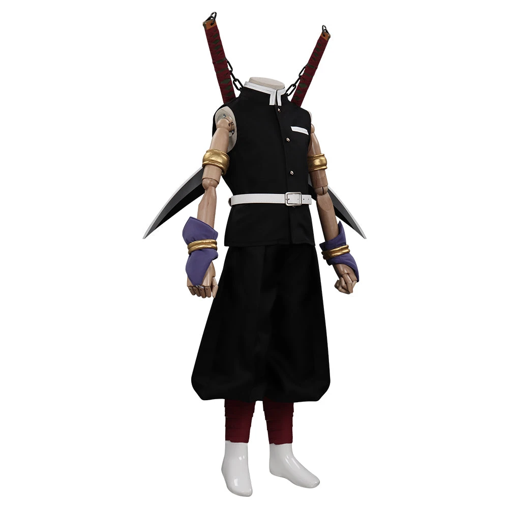 Demon Slayer Les Rôdeurs De La Nuit Kimetsu No Yaiba Enfant Uzui Tengen Cosplay Costume 7 Demon Slayer Les Rôdeurs De La Nuit Kimetsu No Yaiba Enfant Uzui Tengen Cosplay Costume – Image 5