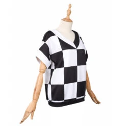 Adulte Wednesday Addams Gilet Veste Cosplay Costume Carnaval -Newcossky 15008425 4