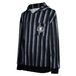 Adulte Wednesday Addams Sweats à Capuche Cosplay Costume -Newcossky 15008427 2