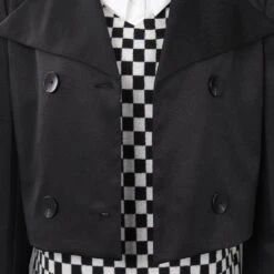 TV Adulte Wednesday Addams Wednesday Top Cosplay Costume Carnaval -Newcossky 15008433 5