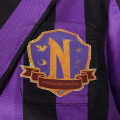 Wednesday Addams Wednesday Violet Uniforme Scolaire Cosplay Costume Carnaval -Newcossky 15008443 6