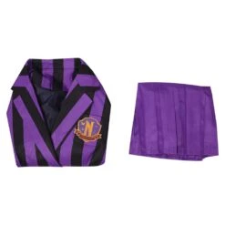 Wednesday Addams Wednesday Violet Uniforme Scolaire Cosplay Costume Carnaval -Newcossky 15008443 8