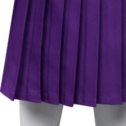 Enfant Wednesday Addams Wednesday Violet Uniforme Scolaire Cosplay Costume Carnaval -Newcossky 15008444 8