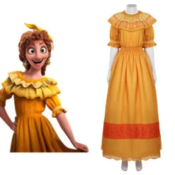 Encanto Pepa Adulte Robe Cosplay Costume