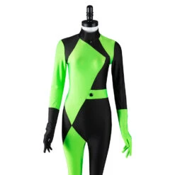 Kim Possible Shego Combinaison Cosplay Costume -Newcossky 1519dece06c3c59e79c2671a0b2f86cd