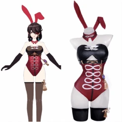 Genshin Impact Beidou Bunny Girl Jeu Cosplay Costume