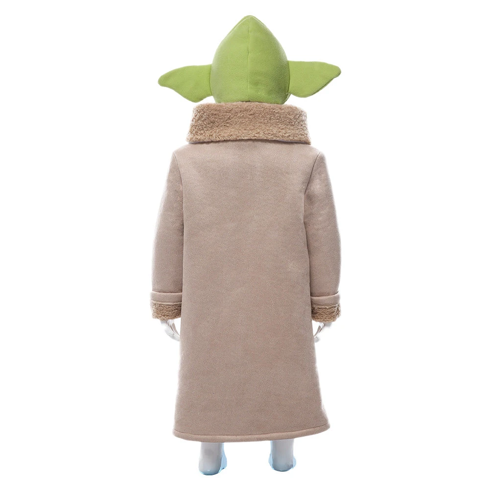 Star Wars The Mandalorian Baby Yoda Bébé Enfant Cosplay Costume 6 Star Wars The Mandalorian Baby Yoda Bébé Enfant Cosplay Costume – Image 4