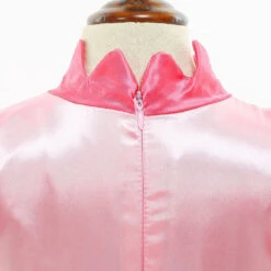 Enfant Super Mario Bros Peach Princess Cosplay Costume -Newcossky 19240d52d1e77f79171650a891738e05