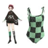 Demon Slayer: Kimetsu No Yaiba Kamado Tanjirou Maillot De Bain Cosplay Costume -Newcossky 1 740x 834299ad 822f 4dc3 b7de 75649c7a03bc