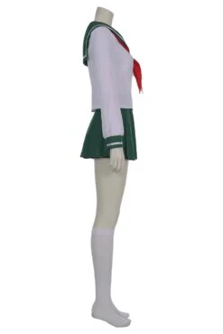 InuYasha Kagome Higurashi Femme Cosplay Costume Uniform Halloween Carnival -Newcossky 1c30f053fa4dd220a6c1697a2c011f95