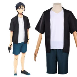 Summer Time Rendering Ajiro Shinpei Cosplay Costume