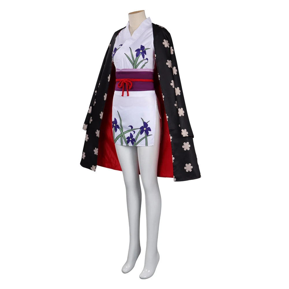 One Piece Onigashima Nico Robin Cosplay Costume 6 One Piece Onigashima Nico Robin Cosplay Costume – Image 4