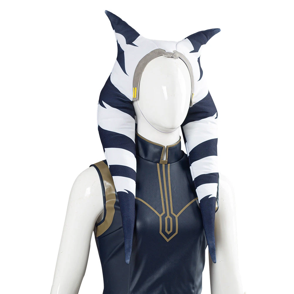 Star Wars: Clone Wars Season 7 Ahsoka Tano Tenue Femme Halloween Carnaval Cosplay Costume 10 Star Wars: Clone Wars Season 7 Ahsoka Tano Tenue Femme Halloween Carnaval Cosplay Costume – Image 8