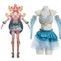LoL League Of Legends Seraphine Cosplay Costume