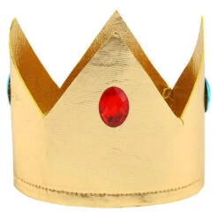 Enfant Super Mario Bros Peach Princess Cosplay Costume -Newcossky 1f23c3633d4585cd176682233f60528e