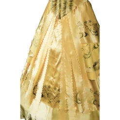 2017 La Belle Et La Bete Film Belle Robe Cosplay Costume -Newcossky 2017 beauty and the beast movie belle dress cosplay costume 1 1