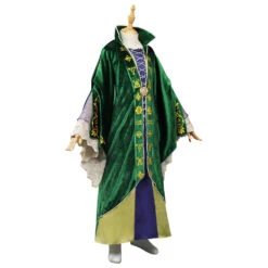 2022 FIlm Enfant Hocus Pocus 2 Winifred Sanderson Robe Cosplay Costume -Newcossky 2022FIlmEnfantHocusPocus2WinifredSandersonRobeCosplayCostume 5