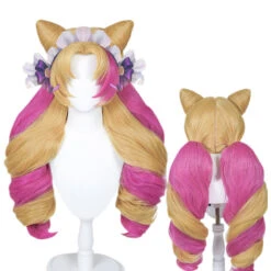 LOL League Of Legends Gwen Perruque Café Sweetheart Cosplay