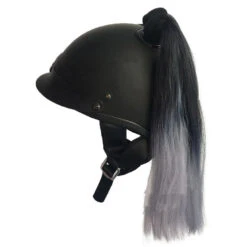 Harley Quinn Perruque Double Queue De Cheval Motard Cosplay -Newcossky 2108031 6