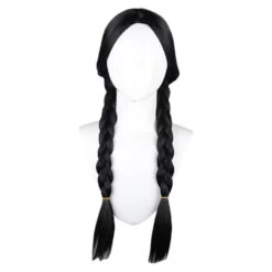 2022 Wednesday Addams Cosplay Perruque -Newcossky 2108924 1