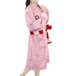 Demon Slayer Kimetsu No Yaiba Kamado Nezuko Peignoir En Flanelle Costume 9 Demon Slayer Kimetsu No Yaiba Kamado Nezuko Peignoir En Flanelle Costume -Newcossky 2128836 4