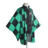 Demon Slayer Kamado Tanjirou Cape Cosplay Costume -Newcossky 2136945 2