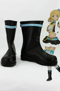 LoveLive! Eli Ayase Botte Cosplay Chaussures