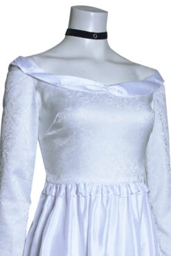 La Novia De Chucky Bride Of Chucky Tiffany Tenue De Mariage Robe Cosplay Costume -Newcossky 222fe8a4f780689bb39661896a1199dc