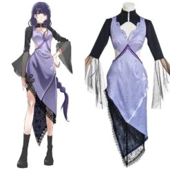 Genshin Impact Baal Cosplay Costume Design Original - Cossky