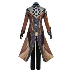 Genshin Impact Zhongli Tenue Uniform Cosplay Costume Halloween 12 Genshin Impact Zhongli Tenue Uniform Cosplay Costume Halloween -Newcossky 250547 3