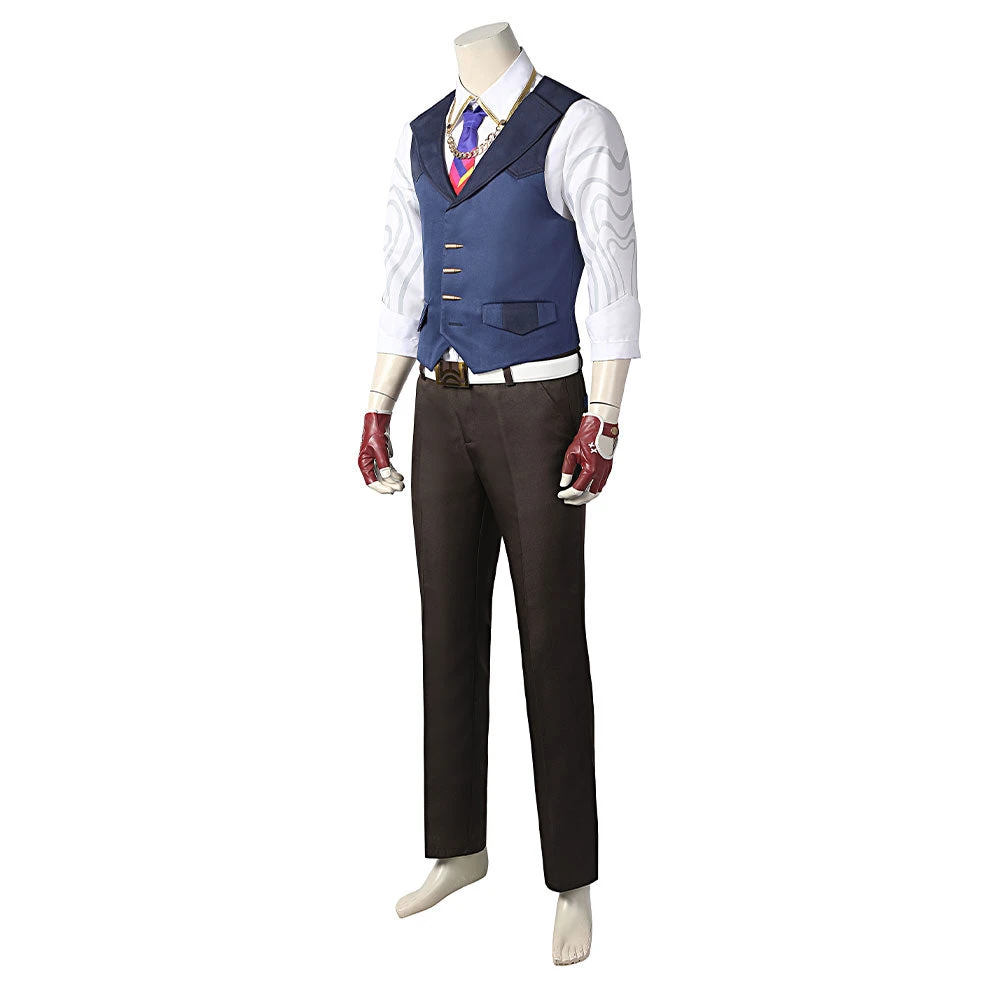 Valorant Jeu Chamber Uniforme Cosplay Costume 6 Valorant Jeu Chamber Uniforme Cosplay Costume – Image 4