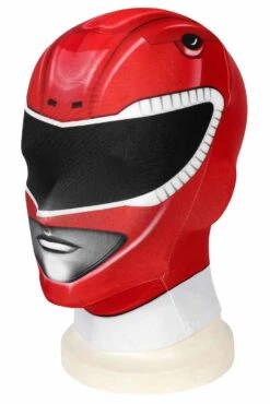 Power Rangers : Mighty Morphin Ranger Rouge Cosplay Costume 12 Power Rangers : Mighty Morphin Ranger Rouge Cosplay Costume -Newcossky 252430 5