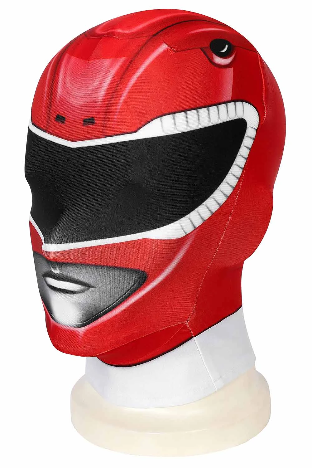 Power Rangers : Mighty Morphin Ranger Rouge Cosplay Costume 7 Power Rangers : Mighty Morphin Ranger Rouge Cosplay Costume – Image 5