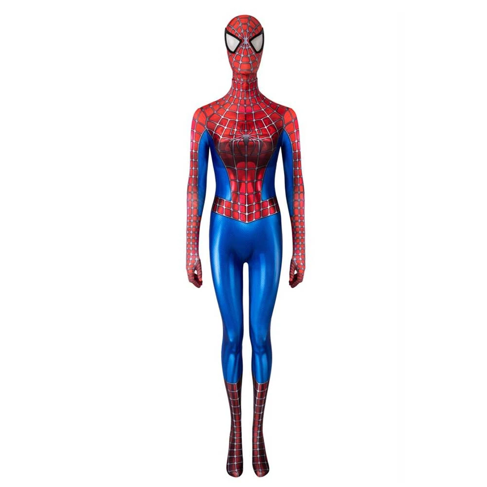 Spider-Man Tobey Maguire Femme Cosplay Costume 3 Spider-Man Tobey Maguire Femme Cosplay Costume