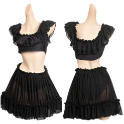 Wednesday - Addams Wednesday Maillot De Bain Cosplay Costume Design Original