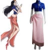 One Piece Nico Robin Robe Cosplay Costume -Newcossky 252961 cosplaystyle2014