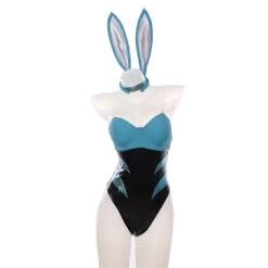 LOL League Of Legends K/DA Bunny Girl Akali Tenue Lapin Cosplay Costume -Newcossky 253172 1