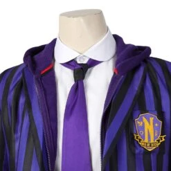 Wednesday Addams Xavier Thorpe Uniforme Scolaire Cosplay Costume -Newcossky 253983 5
