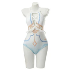 Genshin Impact Lumine Maillot De Bain Cosplay Costume 10 Genshin Impact Lumine Maillot De Bain Cosplay Costume -Newcossky 254069 1