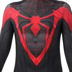 Spider-man Spiderman Enfant PS5 Miles Morales Combinaison Cosplay Costume Carnival Halloween -Newcossky 254395 5