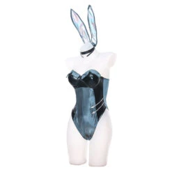 LOL League Of Legends K/DA Bunny Girl Kaisa Tenue Lapin Cosplay Costume 9 LOL League Of Legends K/DA Bunny Girl Kaisa Tenue Lapin Cosplay Costume -Newcossky 254414 2
