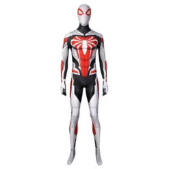 Spider Man Jeu Vidéo Spiderman Tenue Blanche Cosplay Costume
