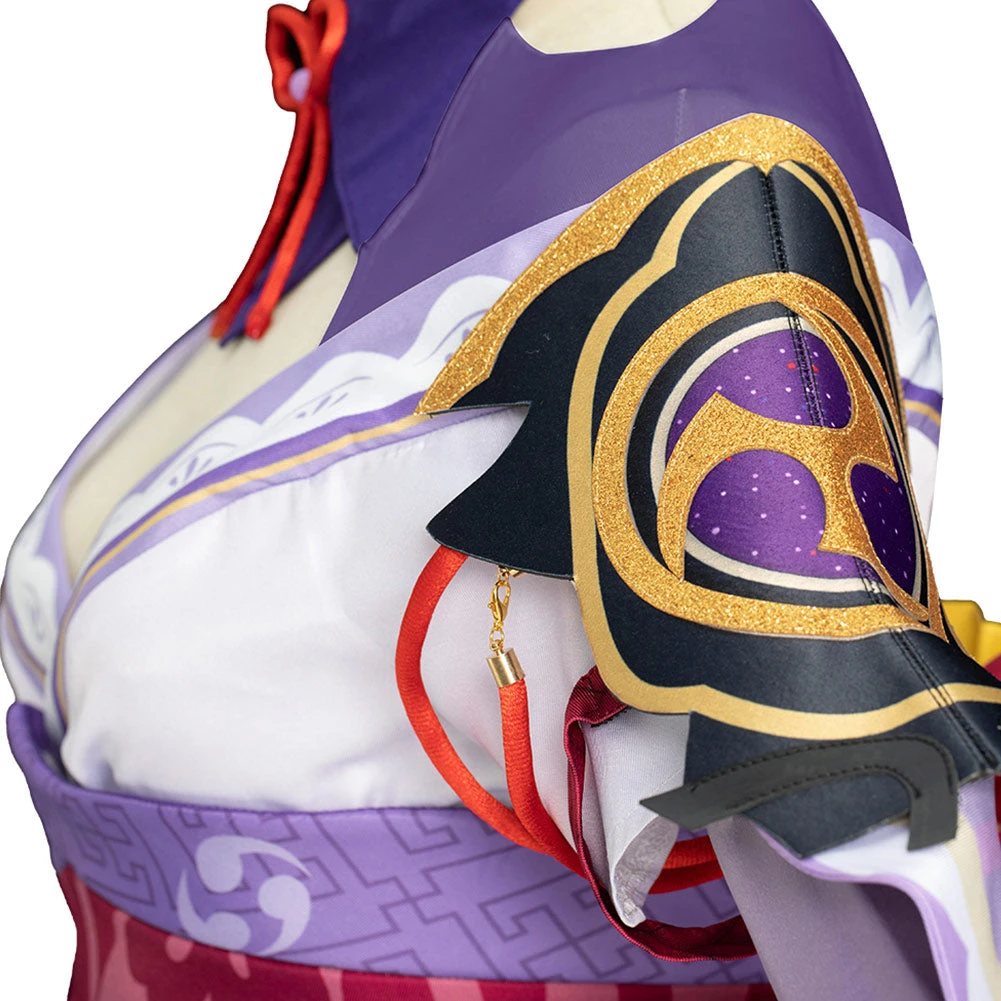 Adulte Genshin Impact Baal Raiden Shogun Cosplay Costume 6 Adulte Genshin Impact Baal Raiden Shogun Cosplay Costume – Image 4