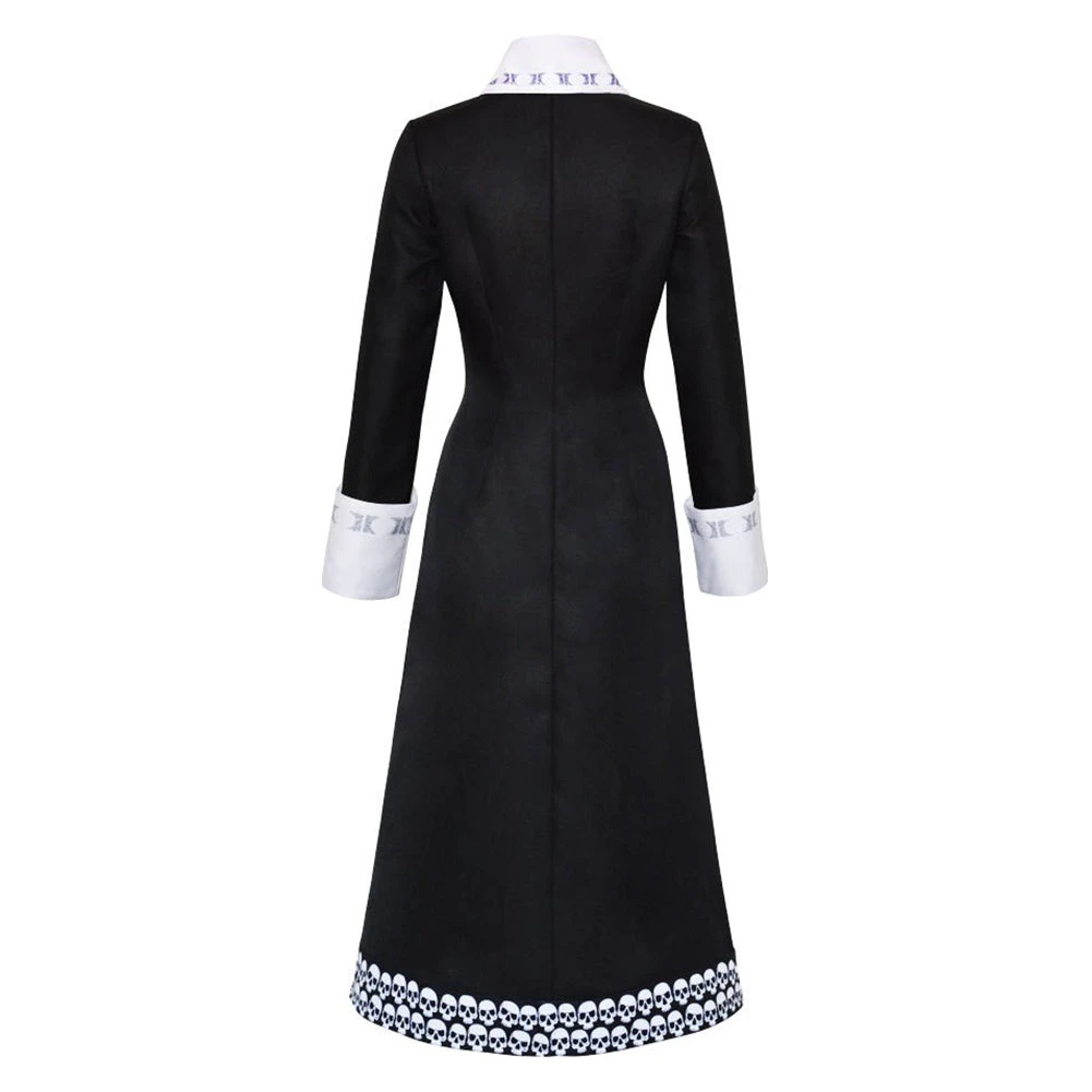 Enfant Anime Wednesday Addams Robe Cosplay Costume 4 Enfant Anime Wednesday Addams Robe Cosplay Costume – Image 2