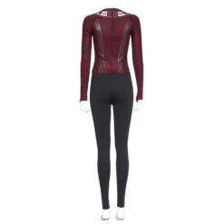 Doctor Strange Sorcière Rouge Wanda Maximoff Uniform Cosplay Costume -Newcossky 255423 3
