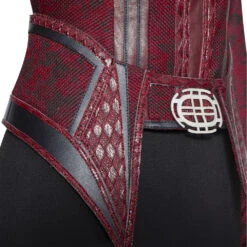 Doctor Strange Sorcière Rouge Wanda Maximoff Uniform Cosplay Costume -Newcossky 255423 7