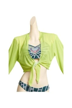 Jolyne Cujoh Stone Ocean JoJo's Bizarre Adventure Tops Et Shorts Design Original Maillot De Bain- Cossky -Newcossky 2555327 11