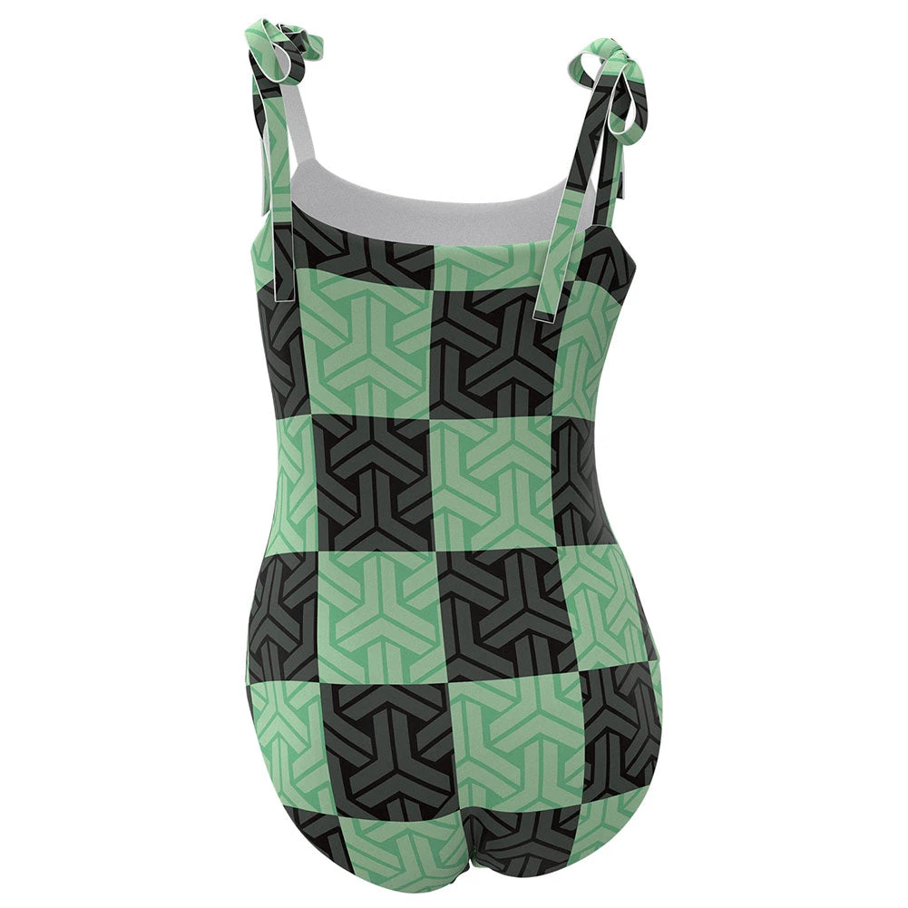 Demon Slayer: Kimetsu No Yaiba Kamado Tanjirou Maillot De Bain Cosplay Costume 4 Demon Slayer: Kimetsu No Yaiba Kamado Tanjirou Maillot De Bain Cosplay Costume – Image 2